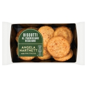 Angela Hartnett with Waitrose Biscotti al Parmigiano Reggiano
