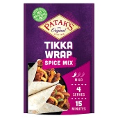 Patak's Tikka Wrap Indian Seasoning Mild Spice Mix