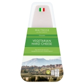 Waitrose Italian Vegetarian Hard Cheese