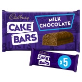 Cadbury Milk Chocolate Cake Bars