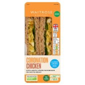 Waitrose Coronation Chicken Sandwich