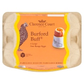 Clarence Court Burford Buff 6 Large Eggs