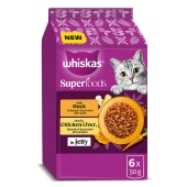 Whiskas Superfoods Poultry In Jelly
