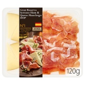 No.1 Gran Reserva Serrano Ham & Manchego Cheese Semicurado