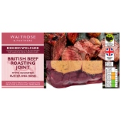 Waitrose Beef Roasting Joint with Butter and Herbs
