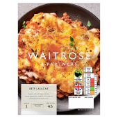 Waitrose Frozen Beef Lasagne