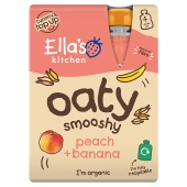 Ella's Kitchen Oaty Peach & Banana Smooshie