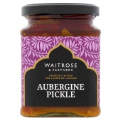 Waitrose Aubergine Pickle