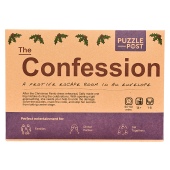 Puzzle Post The Confession Festive Escape Room in an Envelope Edition Party Game, 1-8 Players, Ages 14+