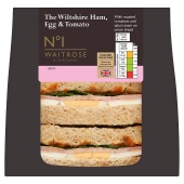 No.1 The Wiltshire Ham, Egg & Tomato SWich
