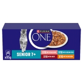 Purina ONE Senior7+ Fillets Wet Cat Food