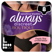 Always Discreet Boutique Black L