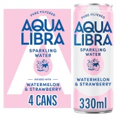 Aqua Libra Watermelon & Strawberry