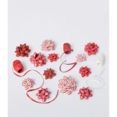 Red and White Bow & Twine