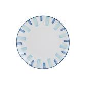 Curate Sunkissed Blue Stripe Side Plate