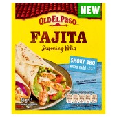 Old El Paso Fajita Seasoning Mix Smoky BBQ Extra Mild