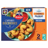 Birds Eye Captain Discoveries Breaded Prawns