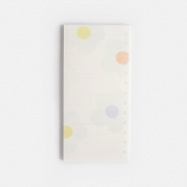 Caroline Gardner Multi Flower Natural List Pad