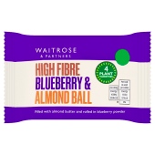 Waitrose High Fibre Blueberry & Almond Ball
