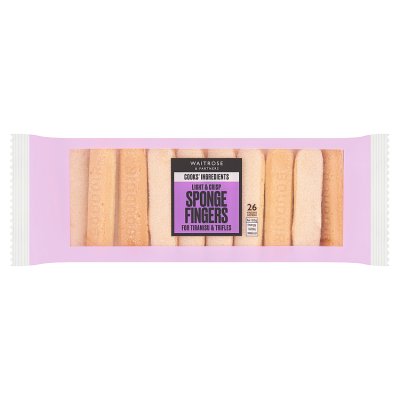 Cooks Ingredients Sponge Fingers Waitrose Partners