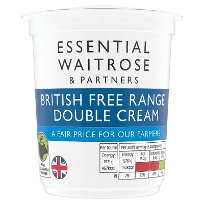 Essential Free Range Double Cream