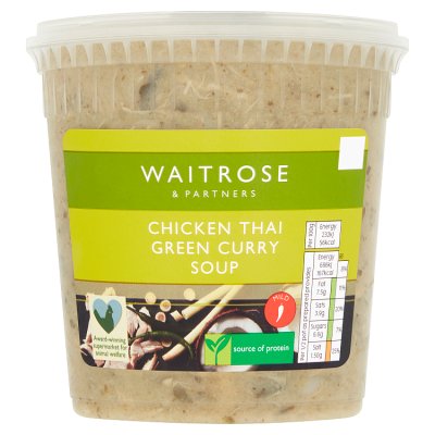 Waitrose Green Thai Chicken Soup