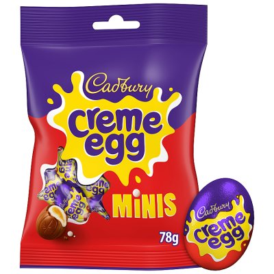 Cadbury Creme Egg Minis Chocolate Eggs Bag