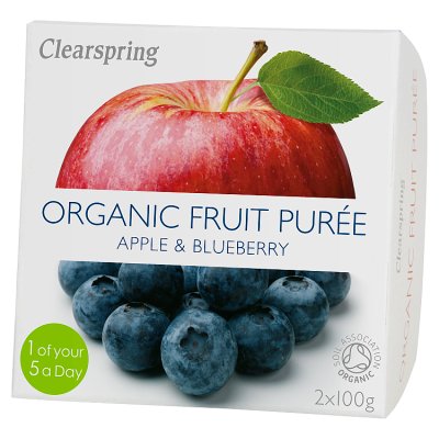 Clearspring Organic Purée Apple & Blueberry