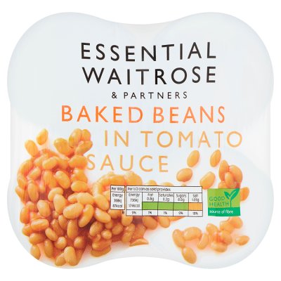 essential Waitrose Baked Beans in Tomato Sauce