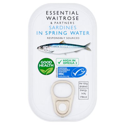 Essential Sardines in Spring Water