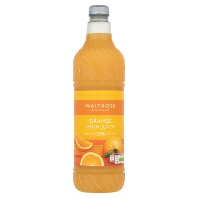 High Juice Diluting Juice Squash Tesco High Juice Orange Squash 1L