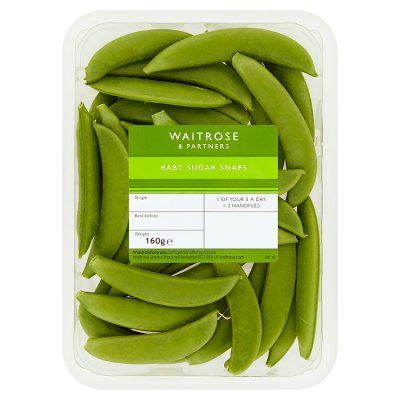Waitrose Baby Sugar Snaps