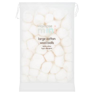 Waitrose Mini Baby Cotton Wool Balls
