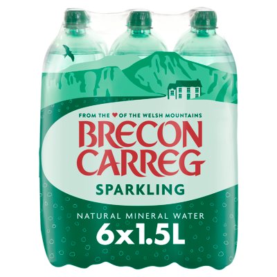 Brecon Carreg Mineral Water Sparkling
