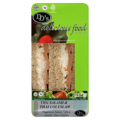 DDs Ksh Veg Salami Clslaw Sandwich