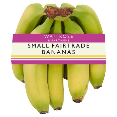 Waitrose Small Fairtrade Bananas