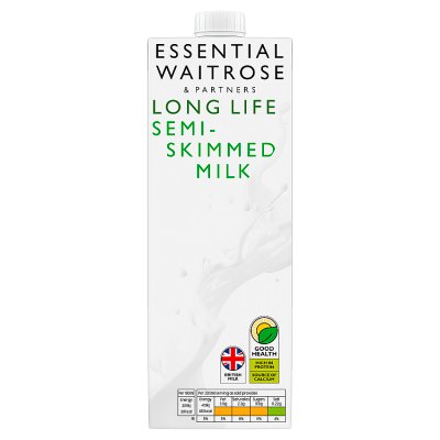 Essential Long Life Semi-Skimmed Milk