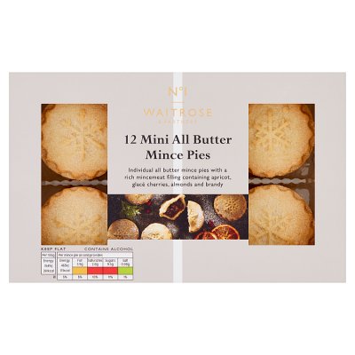 No.1 12 Mini All Butter Mince Pies