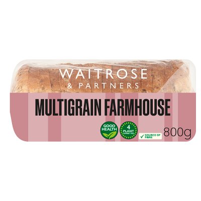 Waitrose Multigrain Farmhouse Sliced Bread