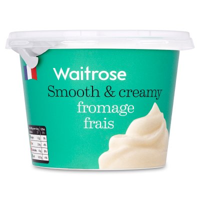 Waitrose fromage frais