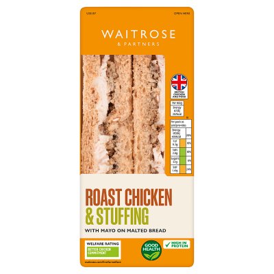Waitrose Roast Chicken & Stuffing Sandwich