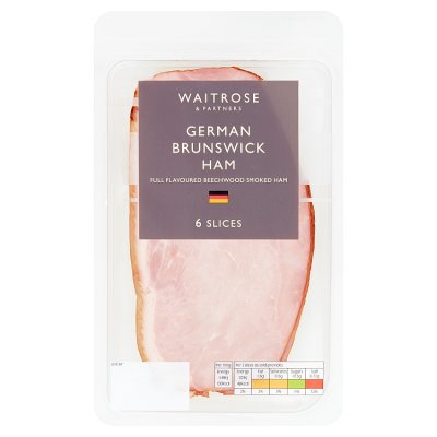 Waitrose German Brunswick Ham 6 Slices