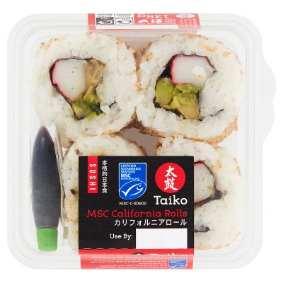 Taiko Sushi MSC California Rolls