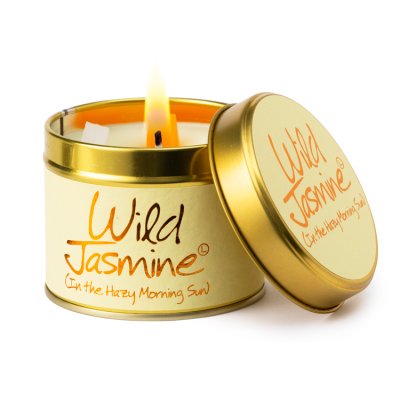 Lily-Flame Candle Tin Jasmine