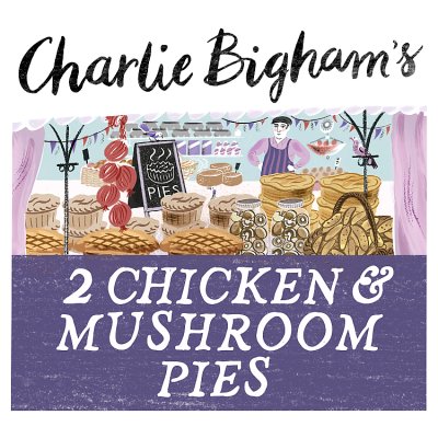 Charlie Bigham's 2 Chicken & Mushroom Pies