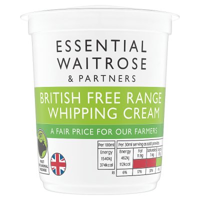 Essential Free Range Whipping Cream