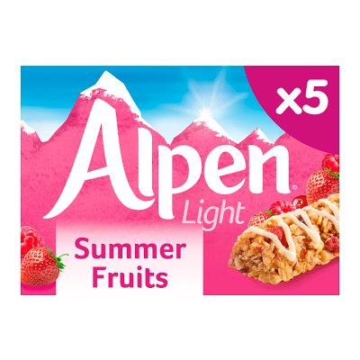 Alpen light Summer Fruits 5 Bars