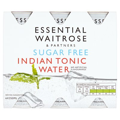 essential Waitrose Sug Free Indian Tonic Water