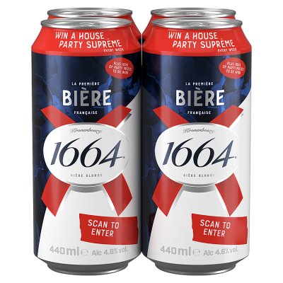 1664 Biere Lager Beer 4x440ml