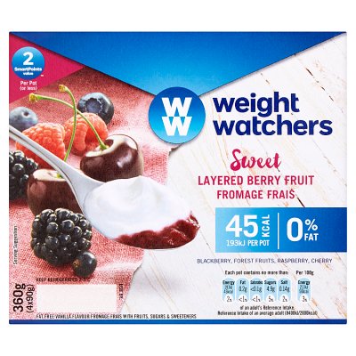 Weight Watchers Berry Fruits Layered Fromage Frais